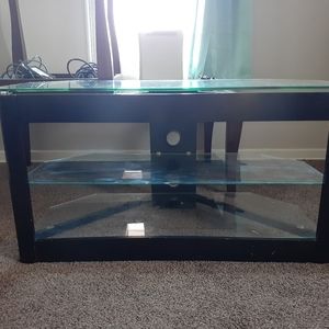 Glass 3 self  t.v stand